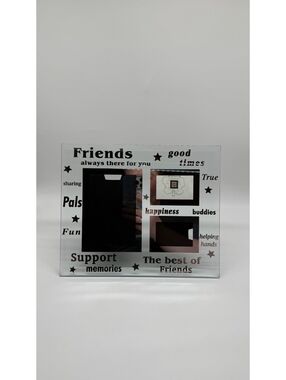 Jennifer Moore Friends Glass Collage Picture Frame 5.5x3.5 & 3x2